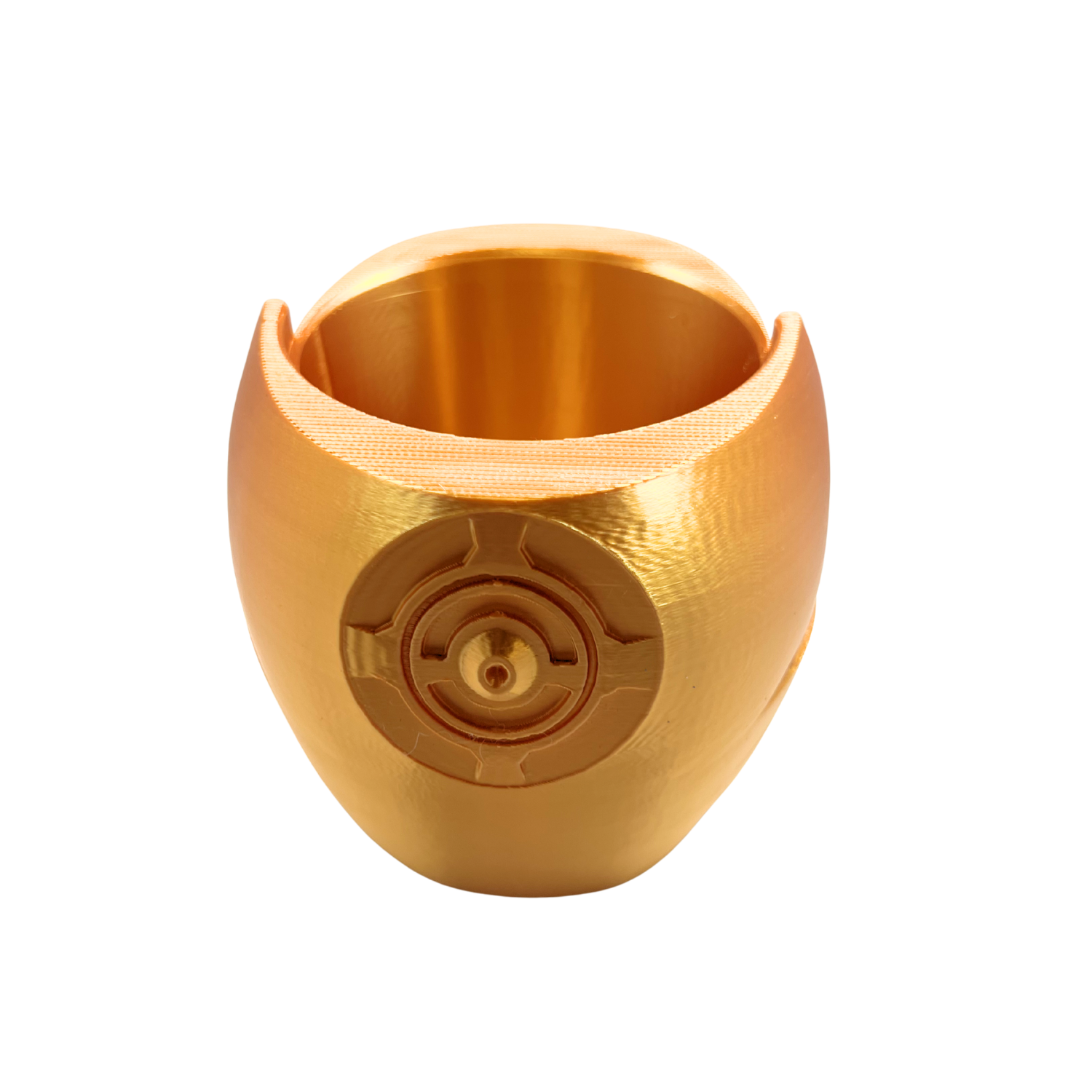 Golden Droid Pen Holder