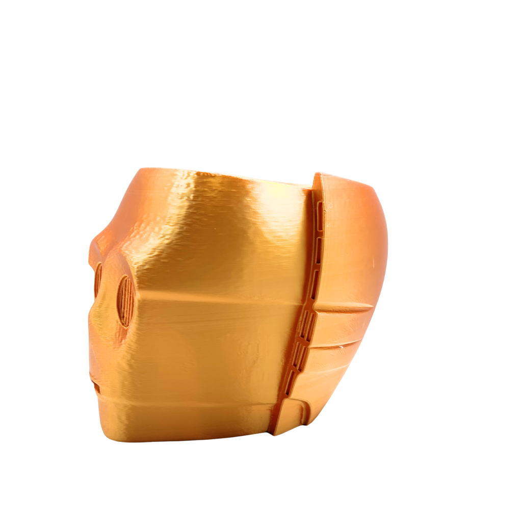 Golden Droid Pen Holder