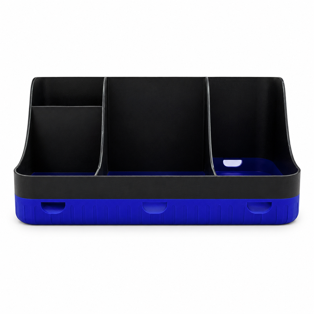 Bold Blue Desk Organizer