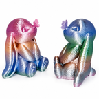 Blossom the Butterfly Bunny – Rainbow Silk Figurine