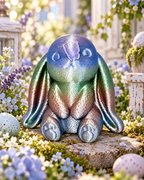 Blossom the Butterfly Bunny – Rainbow Silk Figurine