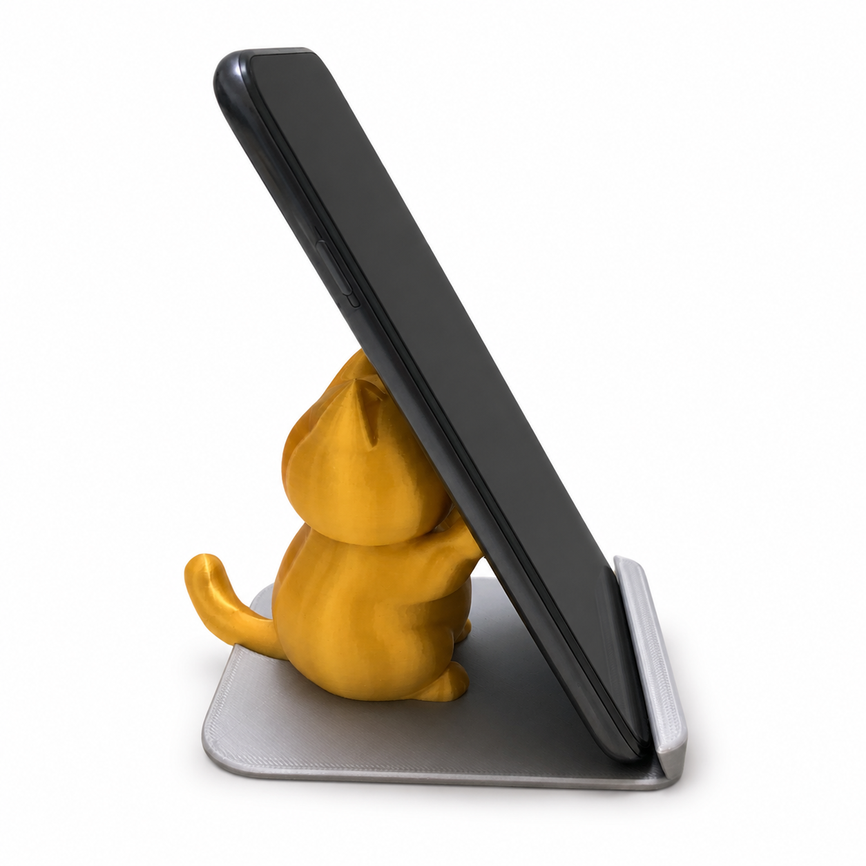 Purrfect Perch Cat Phone Stand