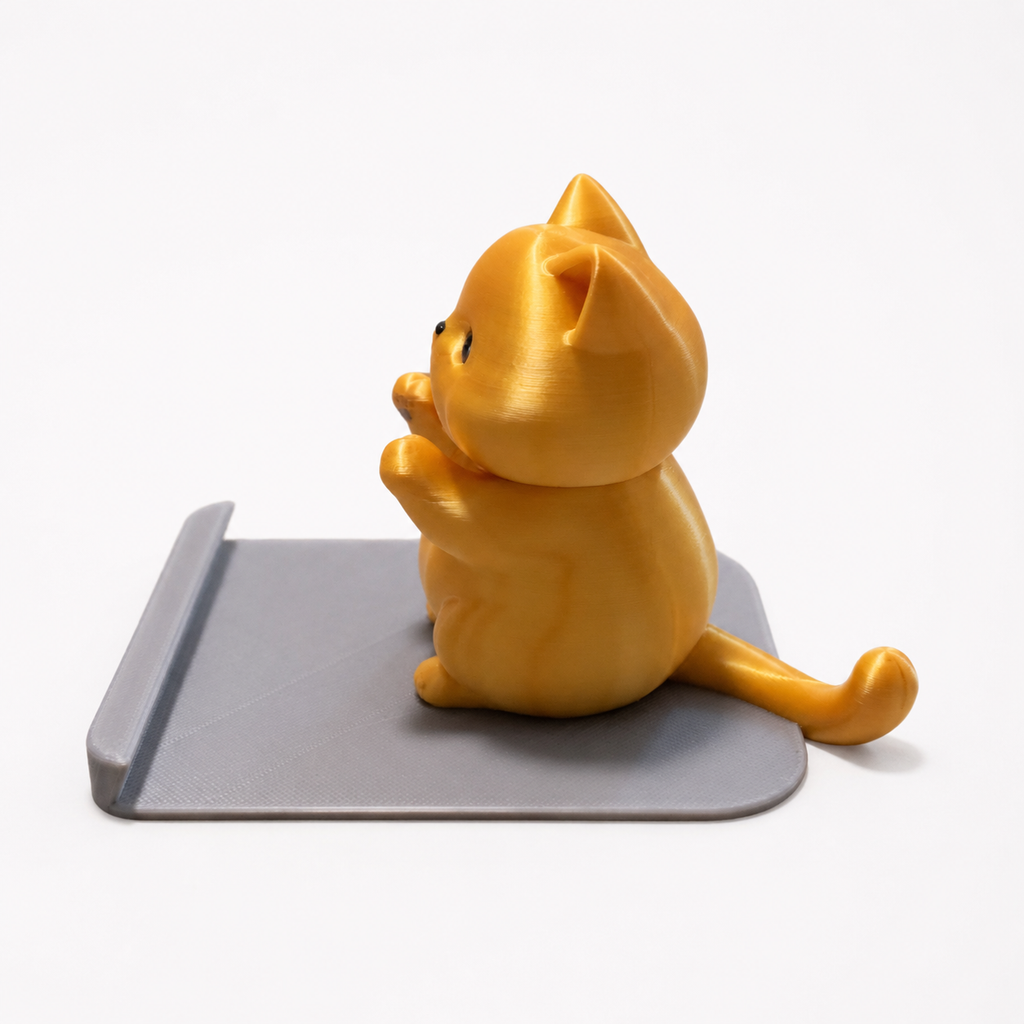 Purrfect Perch Cat Phone Stand