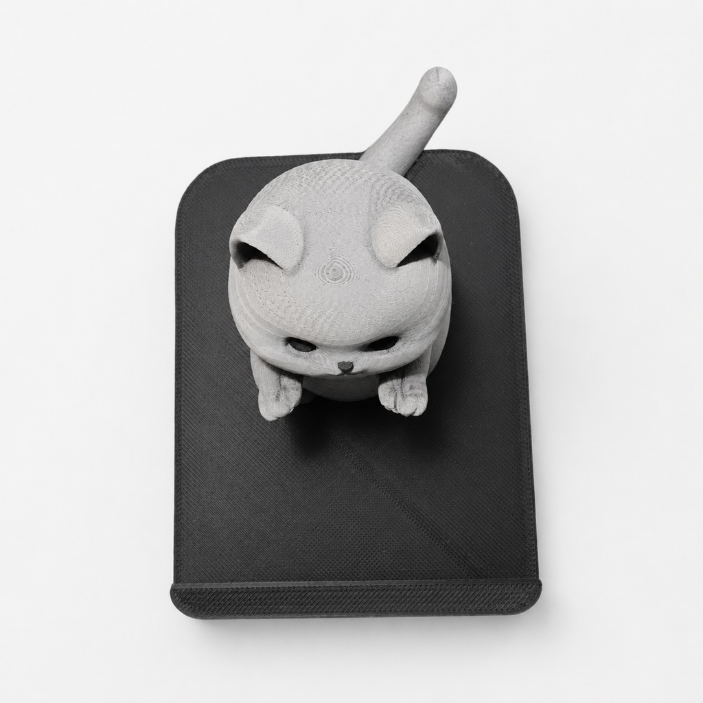 Purrfect Perch Cat Phone Stand