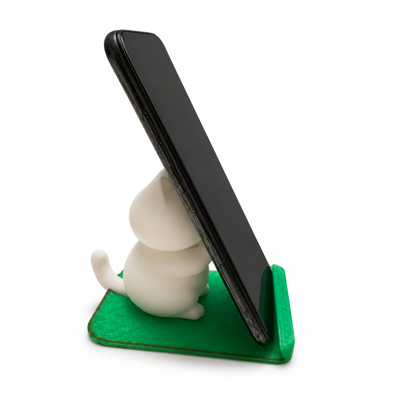 Purrfect Perch Cat Phone Stand