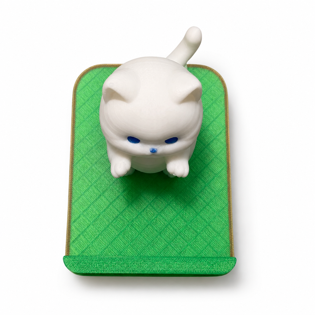 Purrfect Perch Cat Phone Stand