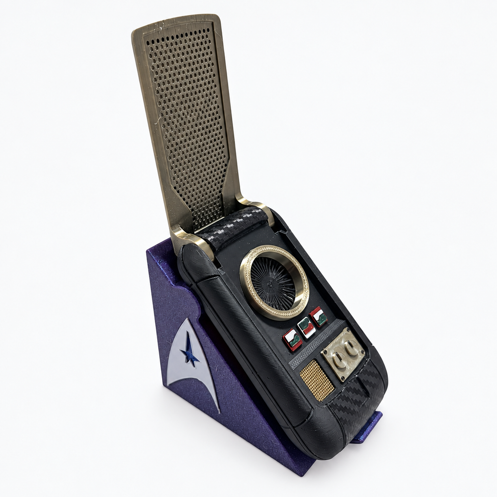 Starfleet Communicator Display Replica with Stand