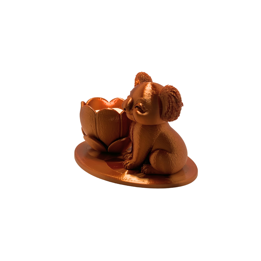 Koala Blossom Candle Holder