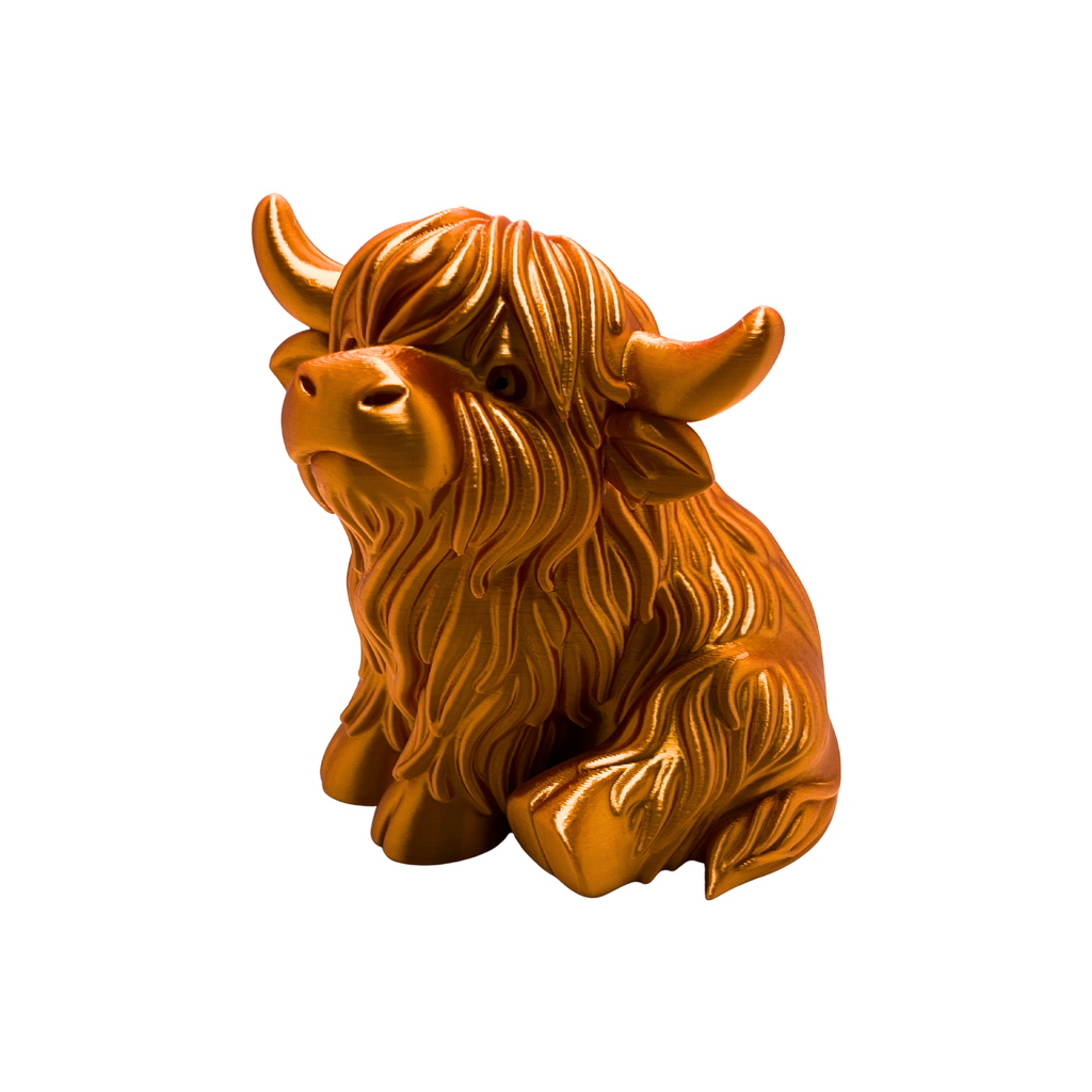 Golden Highland Cuddle Cow