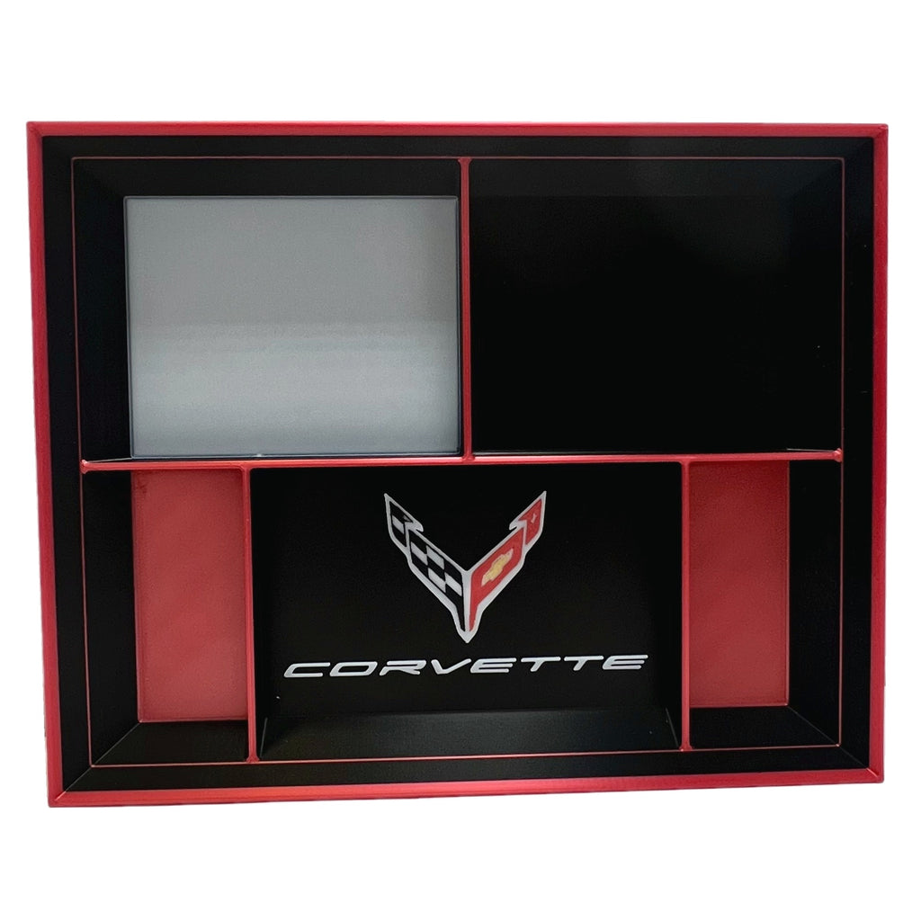 Motorhead's Garage – Automotive-Inspired Multi-Compartment Organizer Tray
