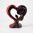Crimson Rose Heart
