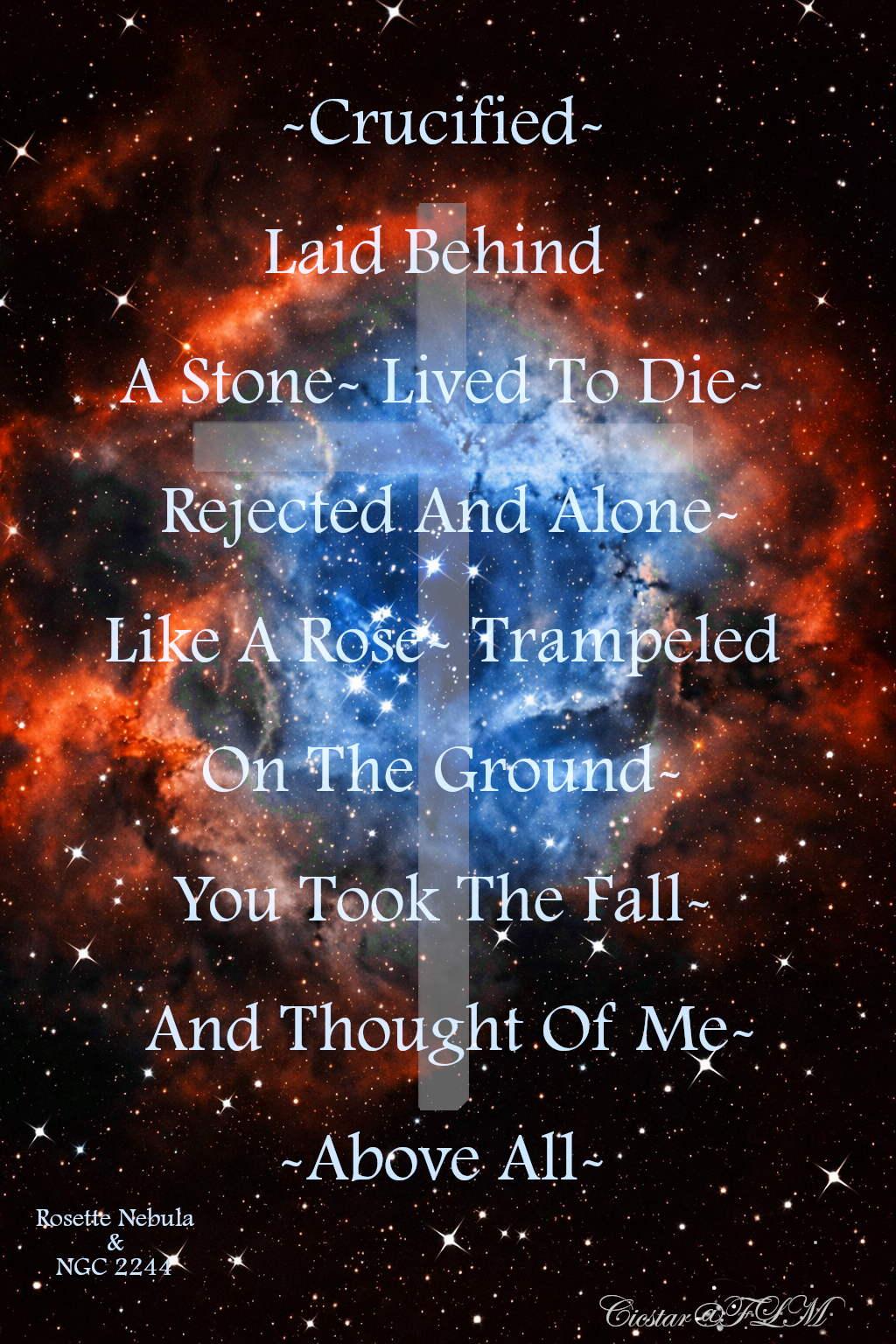 Crucified — Rosette Nebula