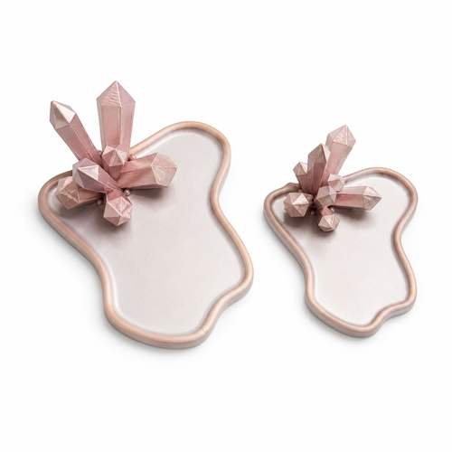 Crystal Glow Trinket Trays