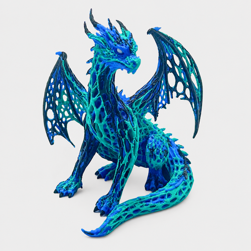 Emerald Abyss Dragon Figurine