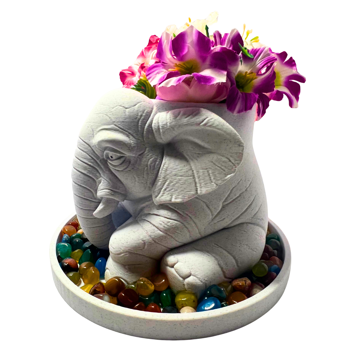 Everly Elephant Garden Planter