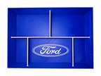 Motorhead's Garage – Automotive-Inspired Multi-Compartment Organizer Tray