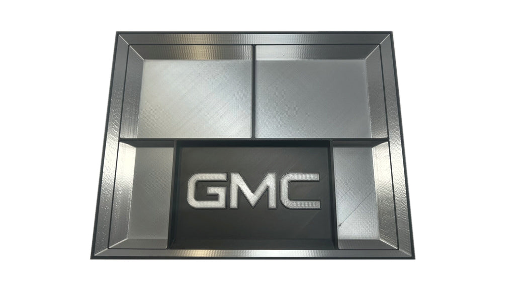 Motorhead's Garage – Automotive-Inspired Multi-Compartment Organizer Tray