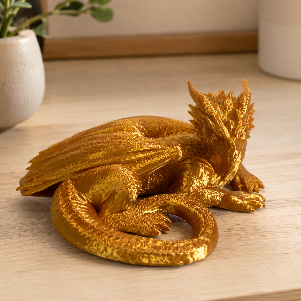 Goldie the Guardian Dragon