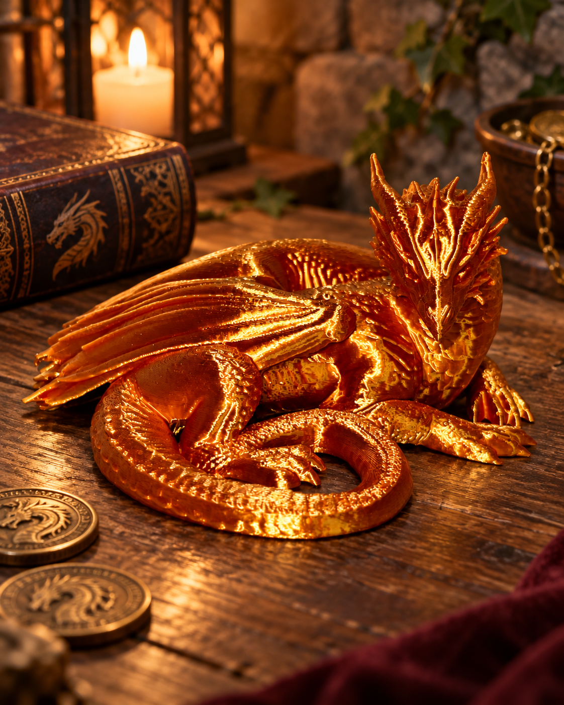 Goldie the Guardian Dragon