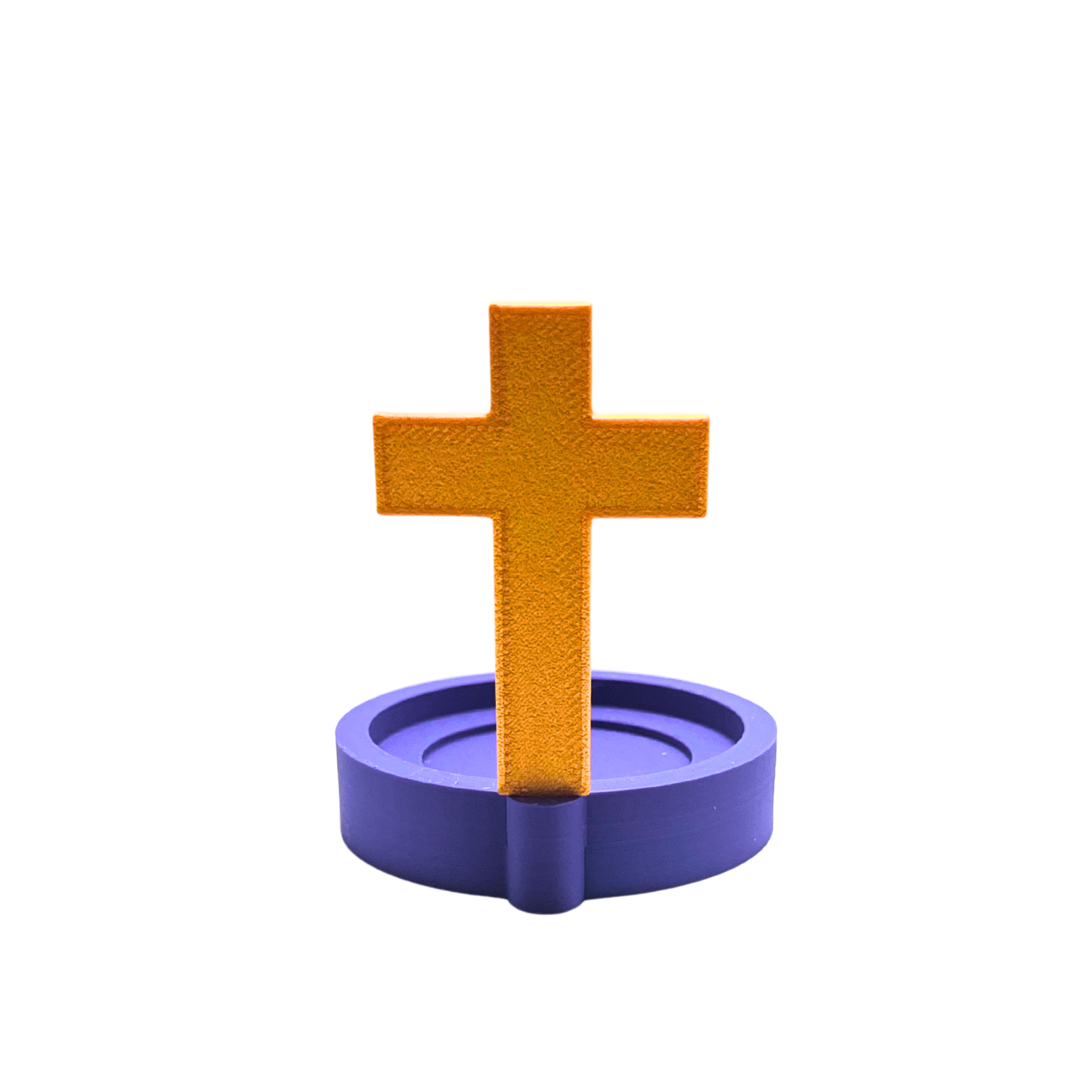 Guiding Light Cross Tealight Holder