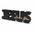 Jesus Loves You Tabletop Sign