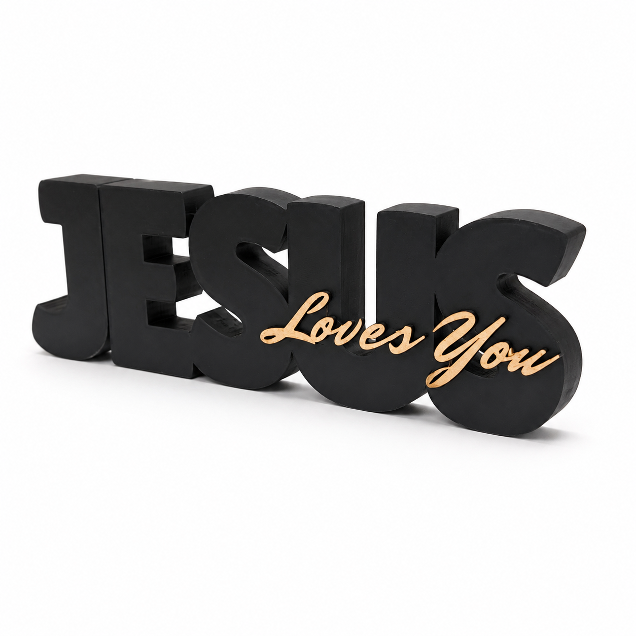 Jesus Loves You Tabletop Sign