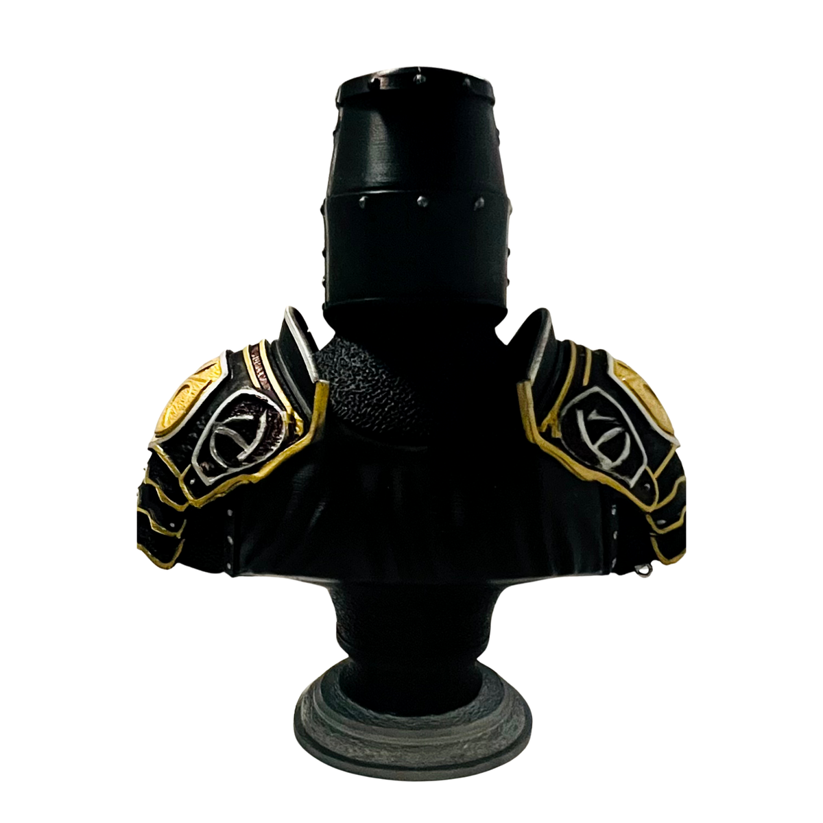 Medieval Crusader Knight Bust – One-of-a-Kind Hand-Painted Display Piece