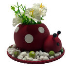 Lulu Ladybug Garden Planter