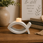 Living Faith Ichthys Tealight Holder