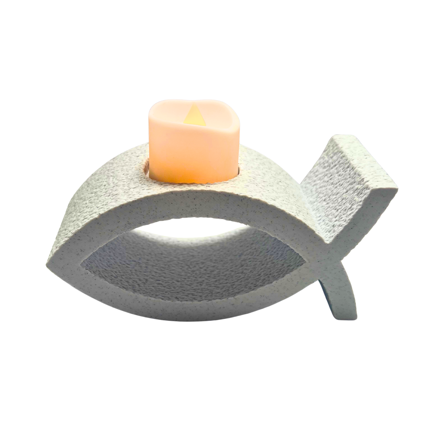 Living Faith Ichthys Tealight Holder