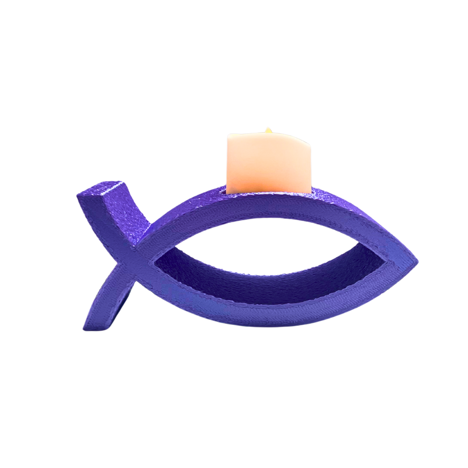 Petite Living Faith Ichthys Tealight Holder