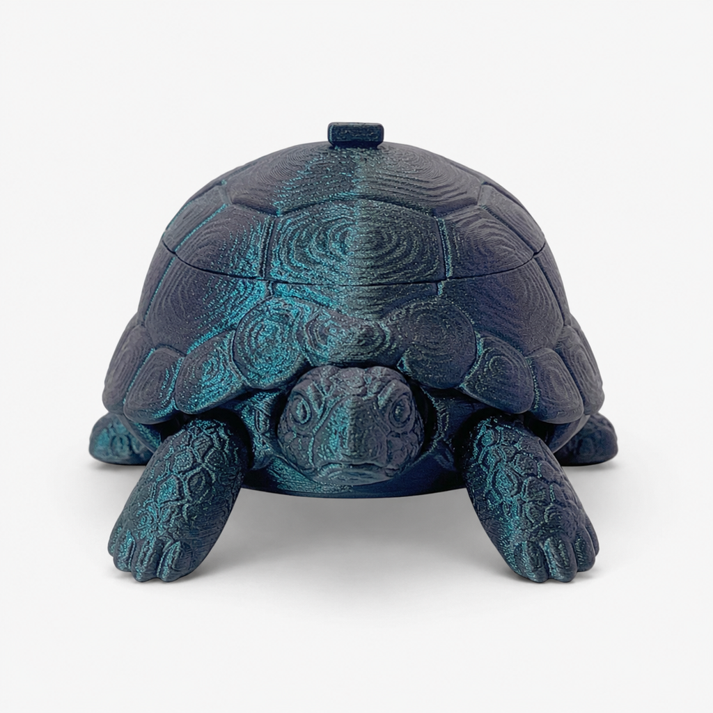 Midnight Tide Turtle Trinket Box