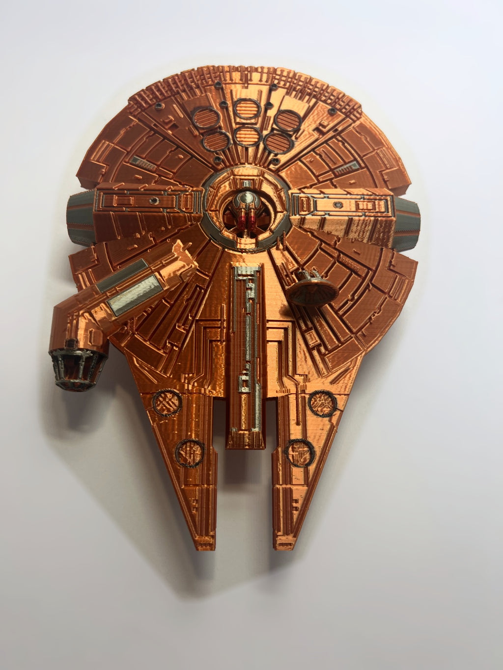 Copper Millennium Falcon Display Model