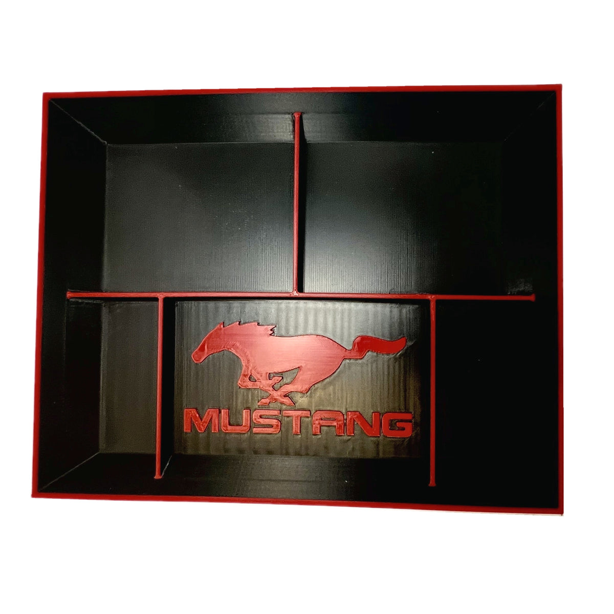 Motorhead's Garage – Automotive-Inspired Multi-Compartment Organizer Tray