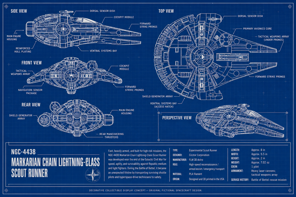 NGC-4438 Markarian Chain Lightning-Class Scout Runner
