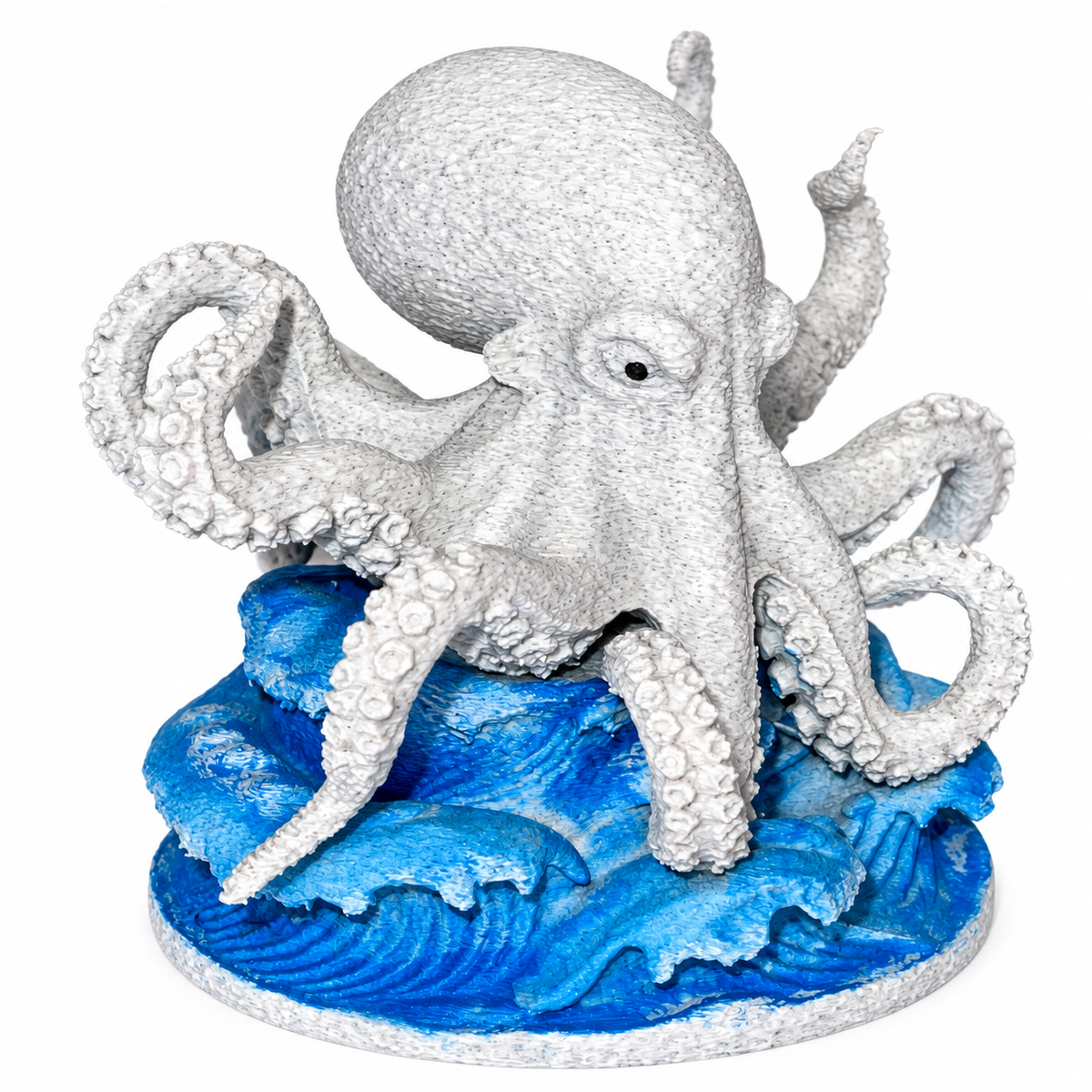 Ocean Blue Octopus Figurine