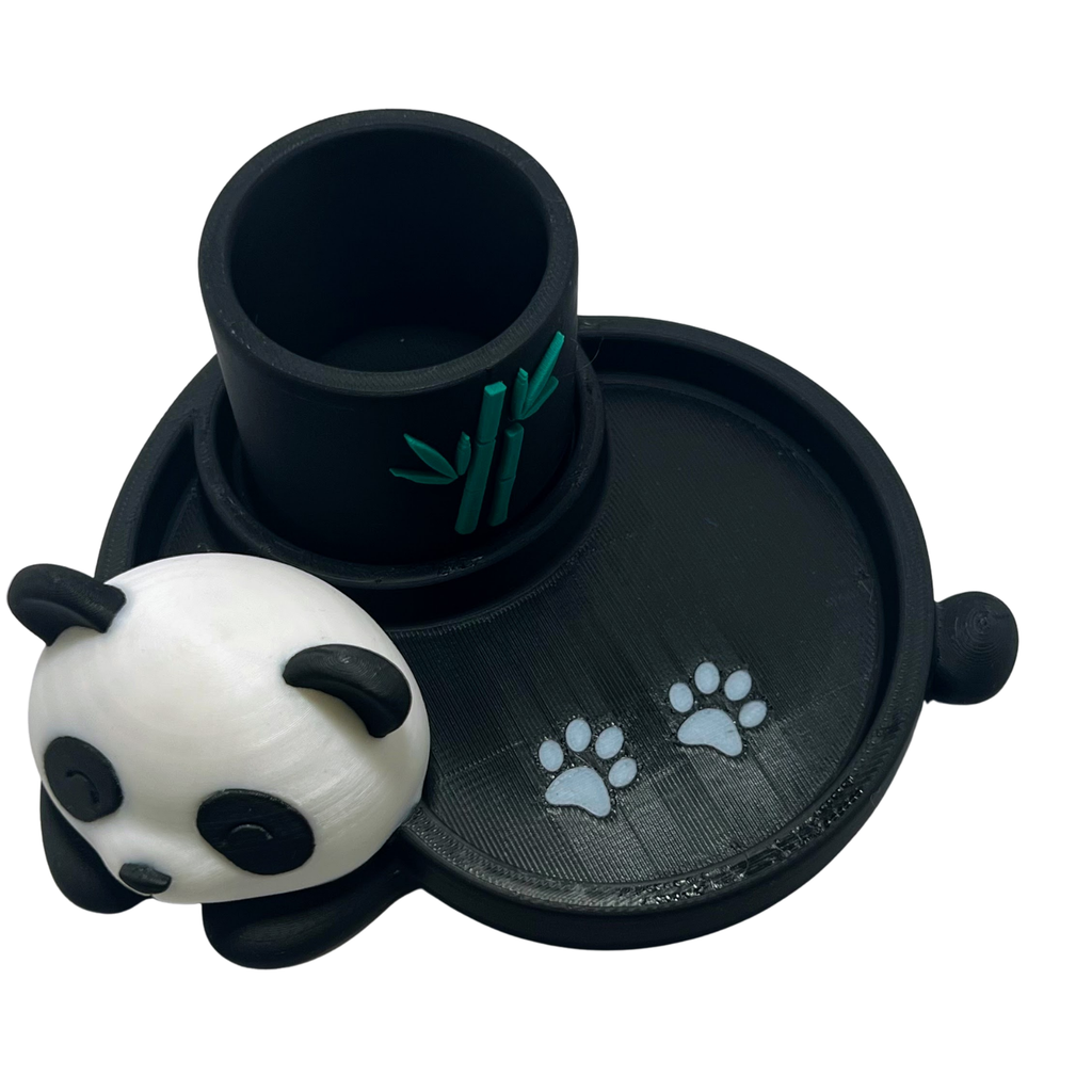 Panda Pals Desk Organizer & Catchall Tray