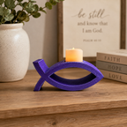 Petite Living Faith Ichthys Tealight Holder