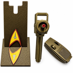 Starfleet Captain's Legacy Phaser & Communicator Retirement Display Set