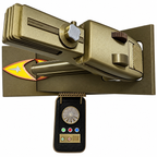 Starfleet Captain's Legacy Phaser & Communicator Retirement Display Set
