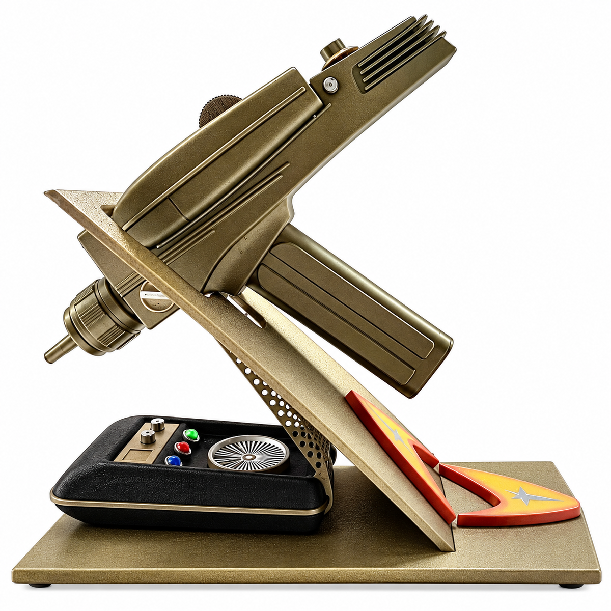 Starfleet Captain's Legacy Phaser & Communicator Retirement Display Set