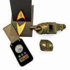 Starfleet Captain's Legacy Phaser & Communicator Retirement Display Set