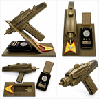 Starfleet Captain's Legacy Phaser & Communicator Retirement Display Set