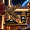 Starfleet Captain's Legacy Phaser & Communicator Retirement Display Set