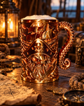 Kraken's Bounty – Golden Pirate Tankard