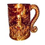 Kraken's Bounty – Golden Pirate Tankard