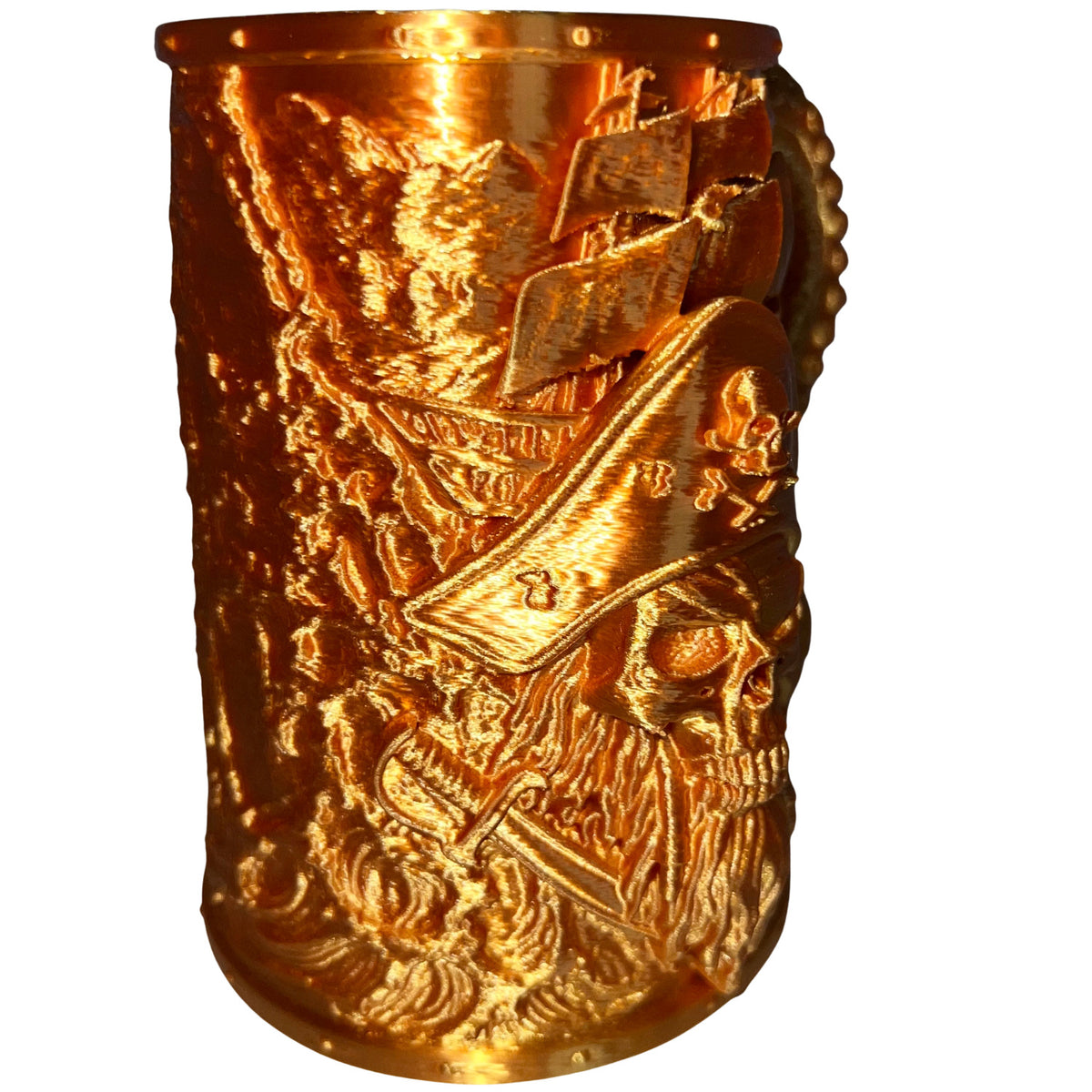 Kraken's Bounty – Golden Pirate Tankard