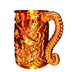 Kraken's Bounty – Golden Pirate Tankard