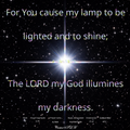 Altair W/ Psalm 18:28