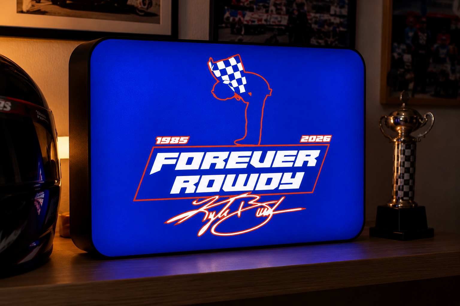 Forever Rowdy Tribute Light Box – Large